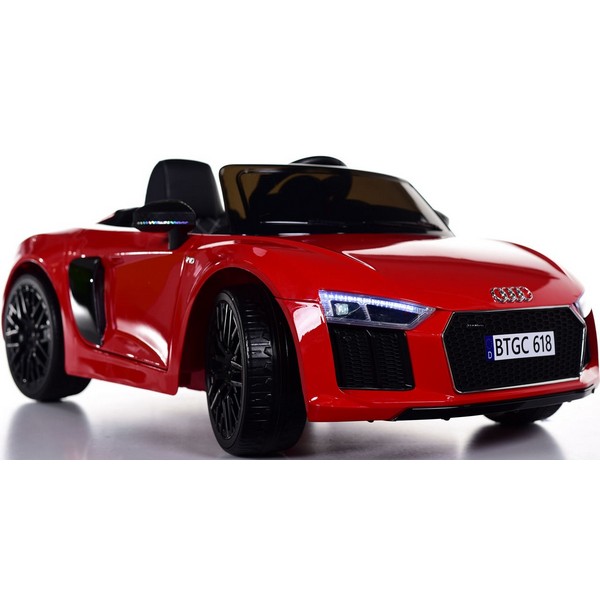 Продукт Акумулаторен Audi R8 Spyder 12V металик боя с меки гуми и кожена, модел 2022 година - 0 - BG Hlapeta
